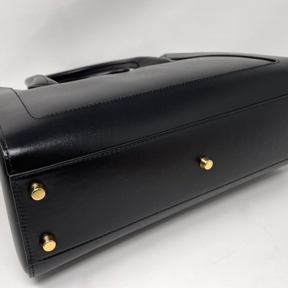 Gucci Black Leather Jackie 1961 Tote - Picture 5 of 8